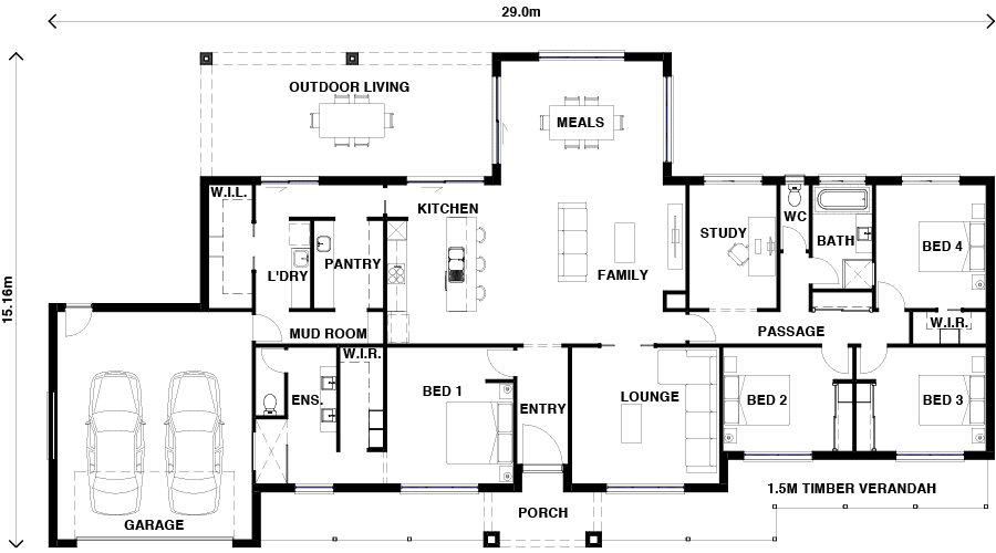Rosewood Lewis Homes Plan Range